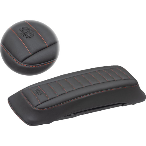 Mustang Saddlebag Lid Covers - Black/Red - '93-'13 Fl 77637Ab Mustang Saddlebag Lid Covers - Black/Red - '93-'13 Fl 77637Ab