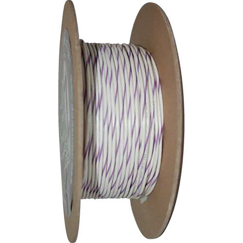 Namz 100' Wire Spool - 20 Gauge - White/Violet Nwr-97-100-20 Namz 100' Wire Spool - 20 Gauge - White/Violet Nwr-97-100-20