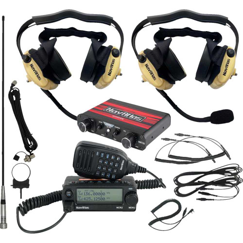 NAVATLAS NI2RBHBE2 Navatlas Intercom/Radio And Headset Kit - 2-Seat - Beige Ni2Rbhbe2