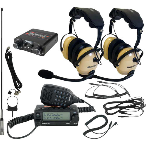 NAVATLAS NIROHBE2 Navatlas Intercom/Radio And Headset Kit - 2-Seat - Beige Nirohbe2