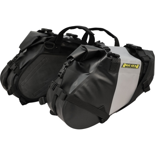Nelson Rigg Hurricane Dual Sport Saddlebags - Black/Gray Se-4014