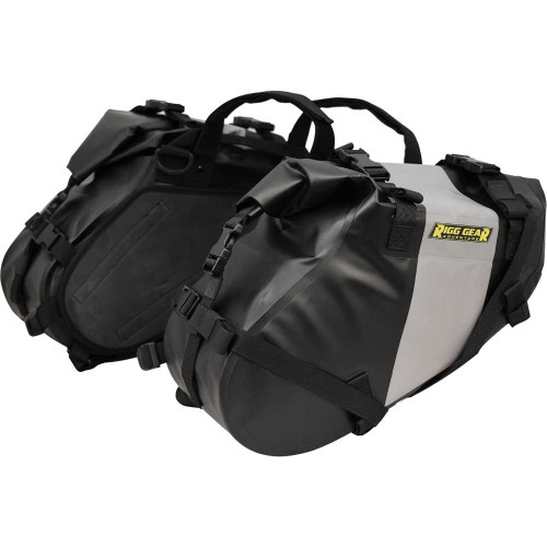 NELSON RIGG SE4014 Nelson Rigg Hurricane Dual Sport Saddlebags - Black/Gray Se-4014