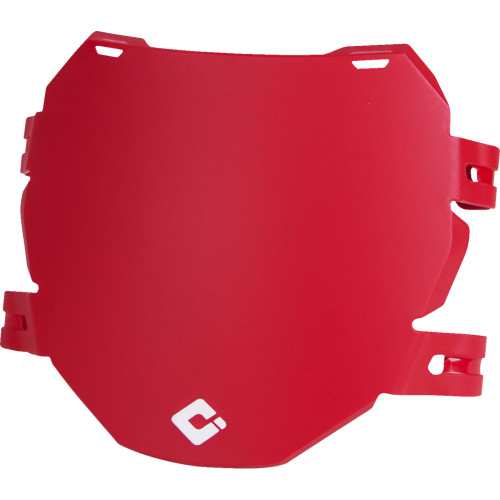 Odi Downhill Number Plate - Front - Aaron Gwin - Red D70Dp-R Odi Downhill Number Plate - Front - Aaron Gwin - Red D70Dp-R