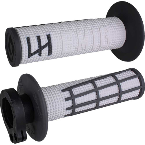ODI H36E2WH Odi Grips - Emig 2.0 - White/Graphite H36E2Wh