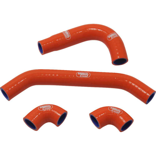 SAMCO SPORT KTM132OR Oem Fit Radiator Hose Kit - Orange - Gas Gas/Husqvarna/Ktm Ktm-132-Or