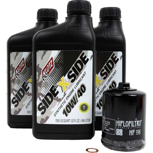 KLOTZ OIL KU110 Oil Change Kit - Polaris - 10W/40 Ku-110