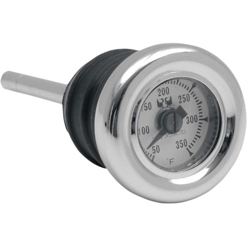 DRAG SPECIALTIES DS-330033 Drag Specialties Oil Plug - With Temperature Gauge - 2.75"