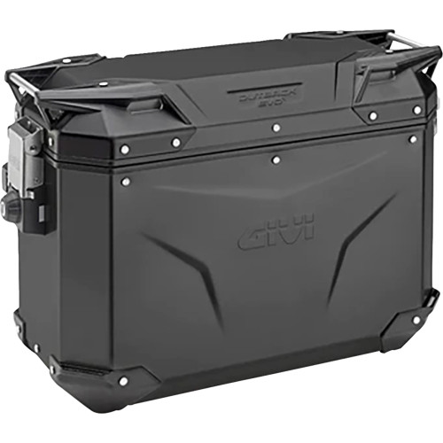 Outback Evo Side Case - Right - 37 Liter - Black Obke37Bra
