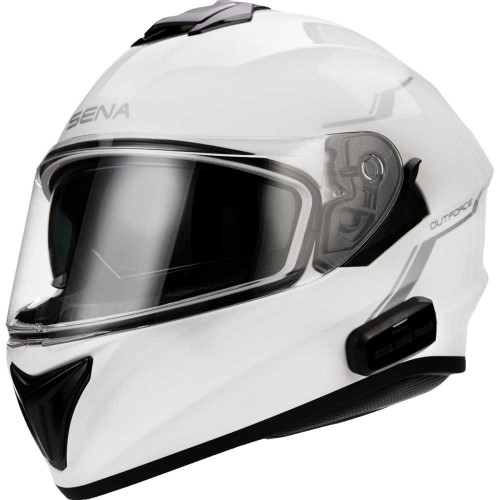SENA OUTFORCEGW00L Outforce Helmet - Glossy White - Large Outforce-Gw00L