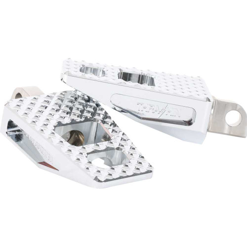 THRASHIN SUPPLY CO. TSC20203D P-54 Footpegs - Front/Rear - Chrome Tsc-2020-3-D