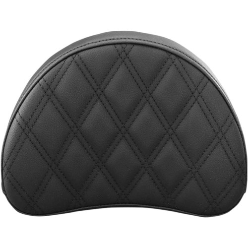 SADDLEMEN 051343 Saddlemen Sissy Bar Pad - Lattice Stitched - Black 051343