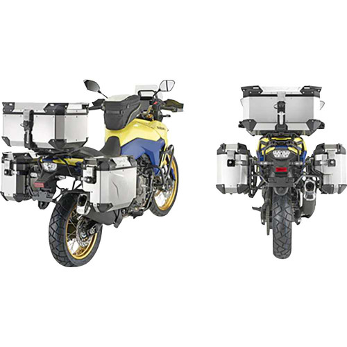 GIVI PLOS3125CAM Pannier Holder - Side Case Hardware - Silver Plos3125Cam