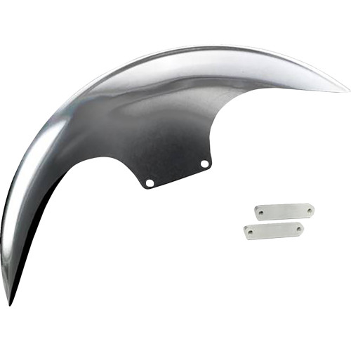 Paul Yaffe Bagger Nation Cafe Front Fender - 21" - Satin Adaptors Pyo:Cafe-21-14L-S Paul Yaffe Bagger Nation Cafe Front Fender - 21" - Satin Adaptors Pyo:Cafe-21-14L-S