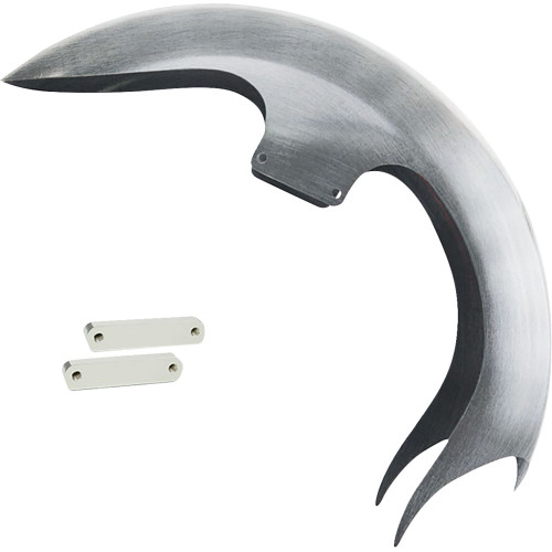 Paul Yaffe Bagger Nation Dei Front Fender - 21" Wheel - With Chrome Adapters - Touring Models Dei21-14L-C Paul Yaffe Bagger Nation Dei Front Fender - 21" Wheel - With Chrome Adapters - Touring Models Dei21-14L-C