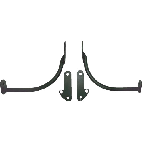 Paul Yaffe Bagger Nation Fairing Support Bar - Black - Fxlrst Pyo:Fsb-22Lrst-Stl-B