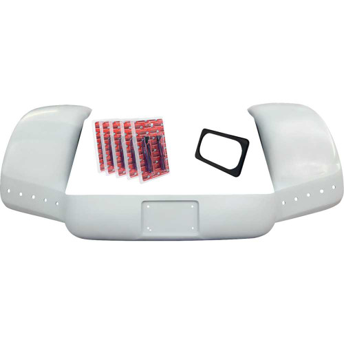 PAUL YAFFE BAGGER NATION FPSFKNNO5TBB Paul Yaffe Bagger Nation Pro Street Rear Fender - Black Plate Frame - No Outlet Fpsfk-N-No-5Tb-B