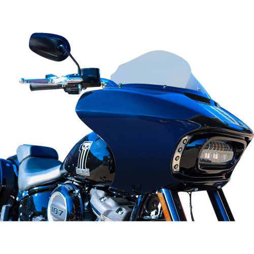 Paul Yaffe Bagger Nation Sharknado Fairing - 9" Windshield - Harley Davidson Pyo:Sfk-Sg-9 Paul Yaffe Bagger Nation Sharknado Fairing - 9" Windshield - Harley Davidson Pyo:Sfk-Sg-9
