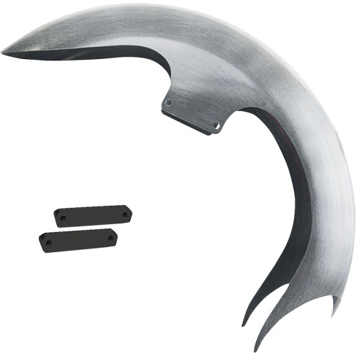 Paul Yaffe Bagger Nation Talon Front Fender - Oem - 16"-19" Wheel - With Black Adapters - Touring Models Talon-Oem-14L-B Paul Yaffe Bagger Nation Talon Front Fender - Oem - 16"-19" Wheel - With Black Adapters - Touring Models Talon-Oem-14L-B