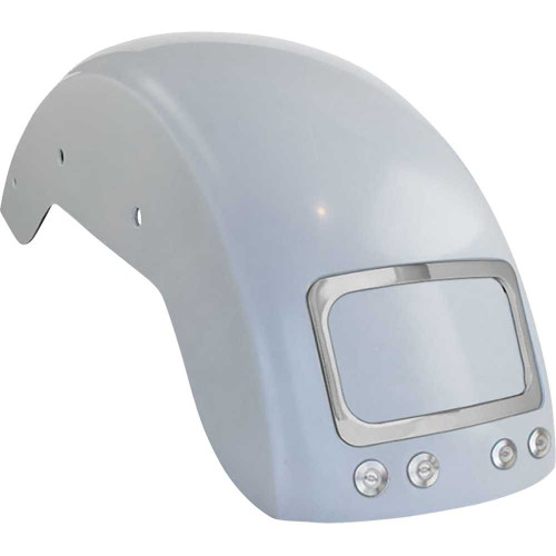 PAUL YAFFE BAGGER NATION CRFM8STLRTBC Paul Yaffe Bagger Nation The Fix Rear Fender - Chrome Frame Plate - Thunder Bolts - M8 Softail Crf-M8St-Lr-Tb-C