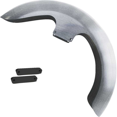 PAUL YAFFE BAGGER NATION THICKY2114LB Paul Yaffe Bagger Nation Thicky Front Fender - 21" - With Black Adapters Thicky21-14L-B