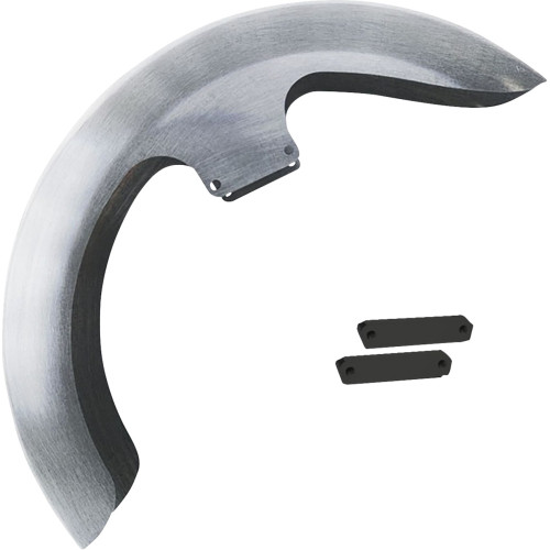 Paul Yaffe Bagger Nation Thicky Front Fender - 26" - With Black Adapters Thicky26-14L-B Paul Yaffe Bagger Nation Thicky Front Fender - 26" - With Black Adapters Thicky26-14L-B