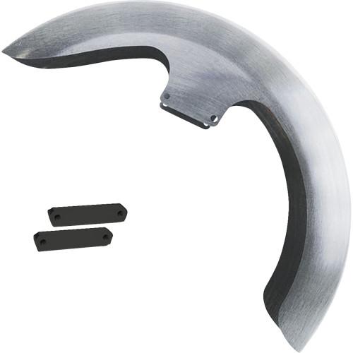Paul Yaffe Bagger Nation Thicky Front Fender - Oem - 16"-19" Wheel - With Black Adapters Thicky-Oem-14L-B Paul Yaffe Bagger Nation Thicky Front Fender - Oem - 16"-19" Wheel - With Black Adapters Thicky-Oem-14L-B