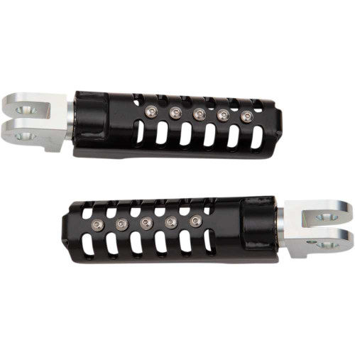 BURLY BRAND B131014B Burly Brand Razorback Passenger Footpegs - Black B13-1014B