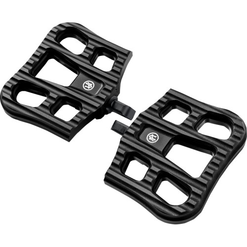 Performance Machine (Pm) Drifter Floorboards - Passenger - Black Ops - Fl 0036-1026-Smb