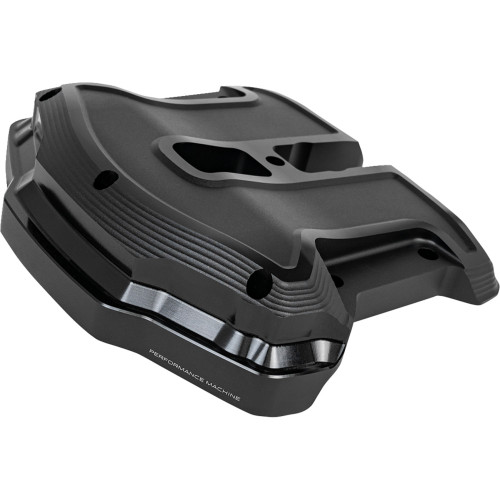 Performance Machine (Pm) Rocker Box Cover - Race Series - Black Ops - M8 0177-2084-Smb