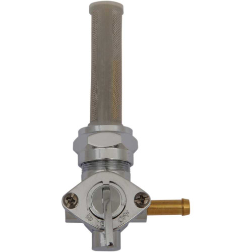 DRAG SPECIALTIES DS-390219 Drag Specialties Fuel Petcock - Rear - Chrome - 22 Mm