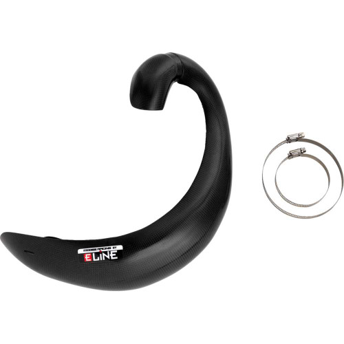 MOOSE RACING MPG15024 Pipe Guard By E Line - Carbon Fiber Mpg15024