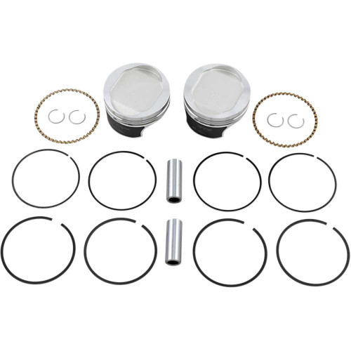 WISECO K0213PS Wiseco Tracker Series Piston Kit - 3.498" - 883 Cc Bored To 1200 Cc - Standard - 883 Xl K0213Ps