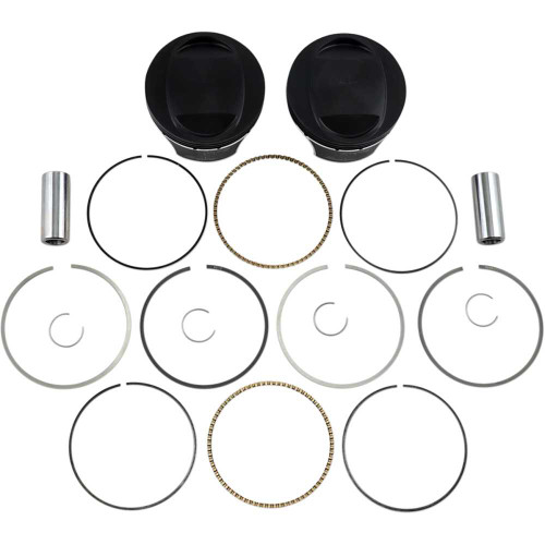 WISECO K2793 Wiseco Piston Kit - 3.885" - 103 Cubic Inch | 96 Cubic Inch Bored To 103 Cubic Inch - Twin Cam K2793