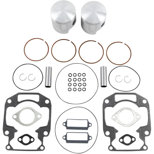 Wiseco Piston Kit With Gaskets - 81.50 Mm - Arctic Cat Sk1354