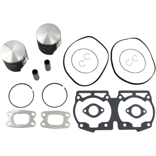 Wiseco Piston Kit With Gaskets - 76.50 Mm - 582 Engine Type - Ski-Doo Sk1220