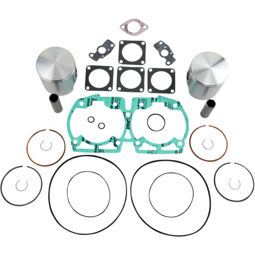 Wiseco Piston Kit With Gaskets - 78.50 Mm - 670 H.O. Engine Type - Ski-Doo Sk1312