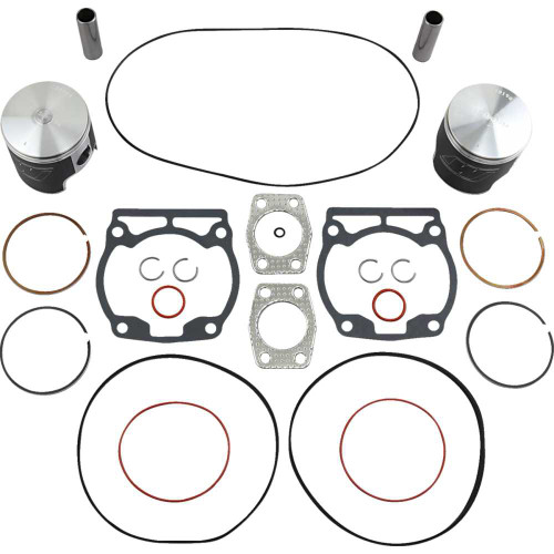 WISECO SK1214 Wiseco Piston Kit With Gaskets - 73.50 Mm - 537 Engine Type - Ski-Doo Sk1214