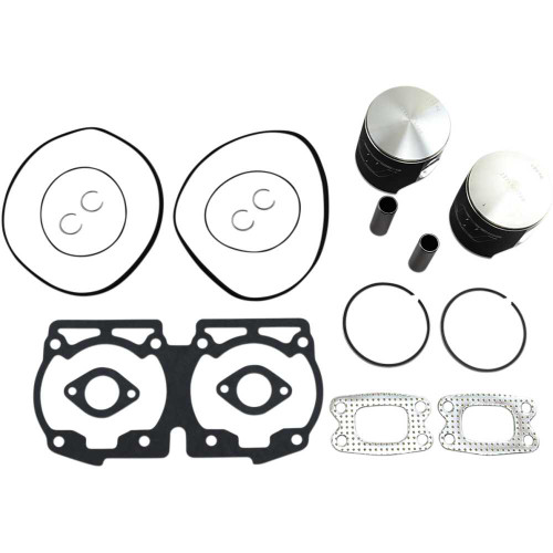 WISECO SK1221 Wiseco Piston Kit With Gaskets - 77.00 Mm - 582 Engine Type - Ski-Doo Sk1221