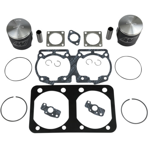 Wiseco Piston Kit With Gaskets - 77.50 Mm - 643 Engine Type - Ski-Doo Sk1234