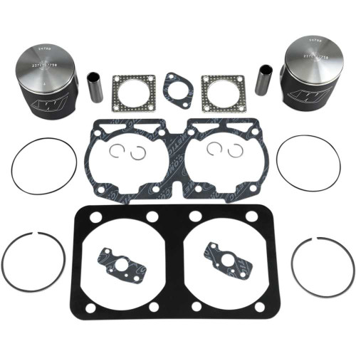 WISECO SK1234 Wiseco Piston Kit With Gaskets - 77.50 Mm - 643 Engine Type - Ski-Doo Sk1234