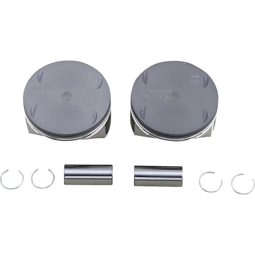 Drag Specialties Piston Kit - +0.005 - 107" Motor - M8