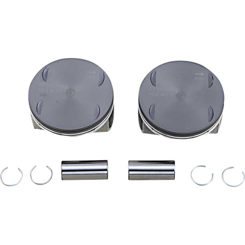 DRAG SPECIALTIES 0911-0053 Drag Specialties Piston Kit - Standard - 114" Motor - M8