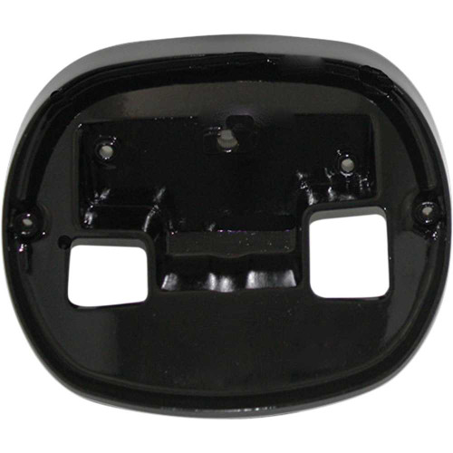CUSTOM DYNAMICS TLBASEPLATEB Custom Dynamics Taillight Base Plate - Black Tl-Baseplate-B