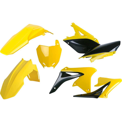 POLISPORT 90727 Polisport Body Kit - '17 Oem Yellow/Black - Rm-Z 250 90727