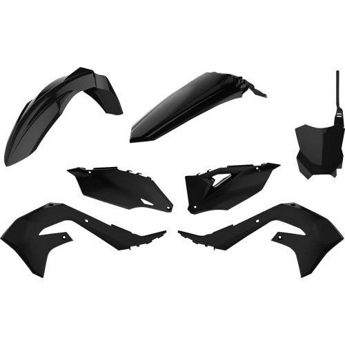 Polisport Body Kit - Complete - Black - Kx 250F 90818 Polisport Body Kit - Complete - Black - Kx 250F 90818