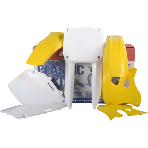 Polisport Body Kit - Oem Yellow/White - Rm 125/250 90093 Polisport Body Kit - Oem Yellow/White - Rm 125/250 90093