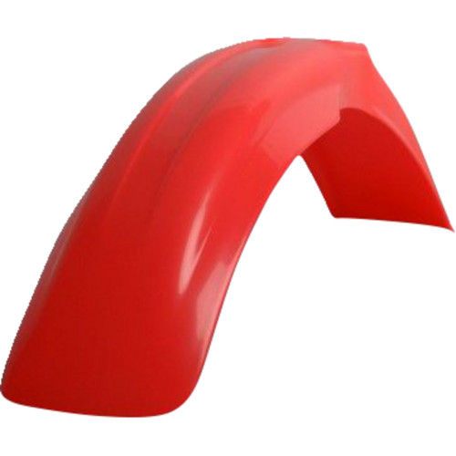 Polisport Fender - Front - Oem Fluorescent Red - Honda 8591000010 Polisport Fender - Front - Oem Fluorescent Red - Honda 8591000010