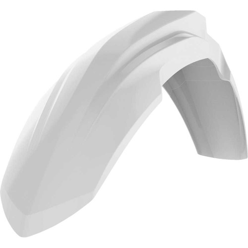 POLISPORT 8556300002 Polisport Fender - Front - Restyle - White - Cr 125R/250R 8556300002