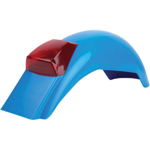 POLISPORT 8555700003 Polisport Fender - Rear - Enduro - Bultaco Blue 8555700003