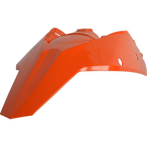 Polisport Fender - Rear - Orange - Ktm 8567900008 Polisport Fender - Rear - Orange - Ktm 8567900008